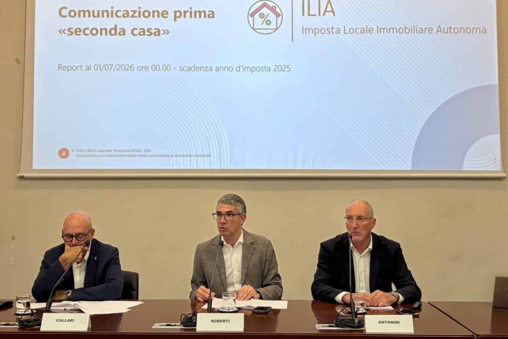 I relatori alla presentazione dei dati