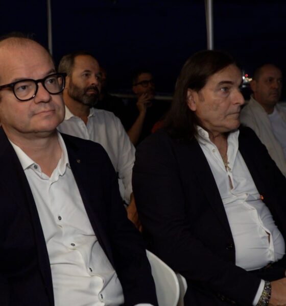 Anzil con il presidente del Brian Lignano Zeno Roma e la consigliera regionale Buna