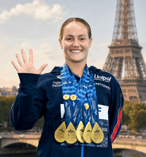 Chiara Pellacani e le sue 5 medaglie d'oro