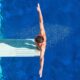 Tuffo dal trampolino