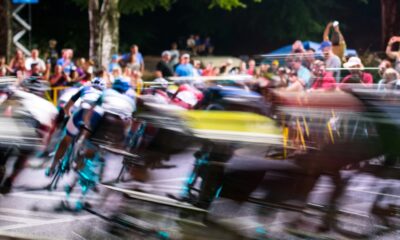 Gara ciclistica notturna
