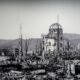 Hiroshima dopo l'esplosione - Sit-in base Usaf di Aviano