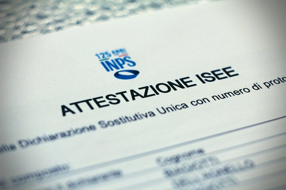 Attestazione isee
