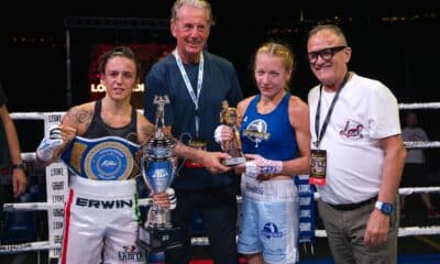 La premiazione del torneo internazionale femminile pesi super mosca