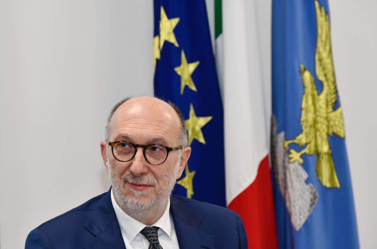 L'assessore regionale delegato alla Protezione civile Riccardo Riccardi