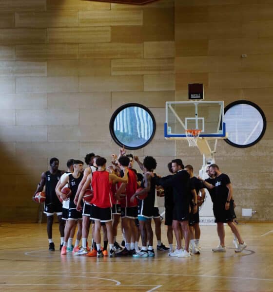 Il gruppo dell'APU a fine allenamento