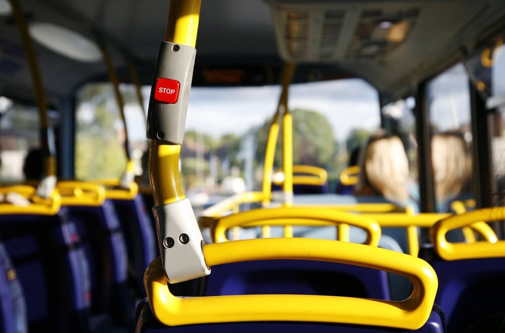 Interno di un autobus