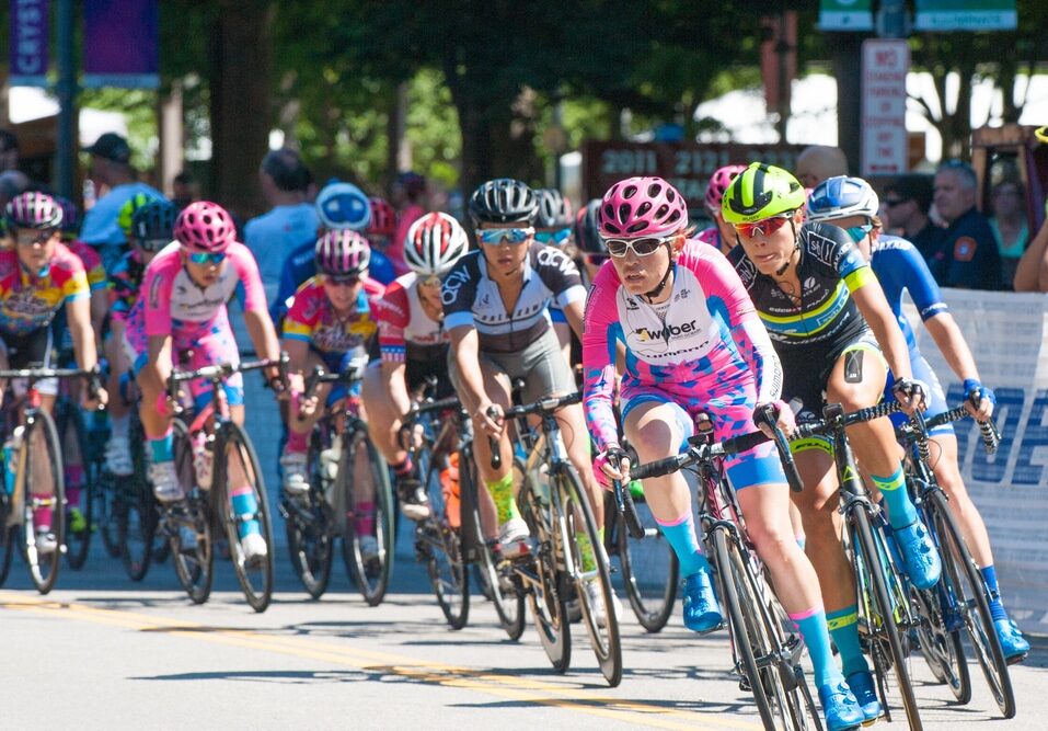 Gara ciclistica femminile