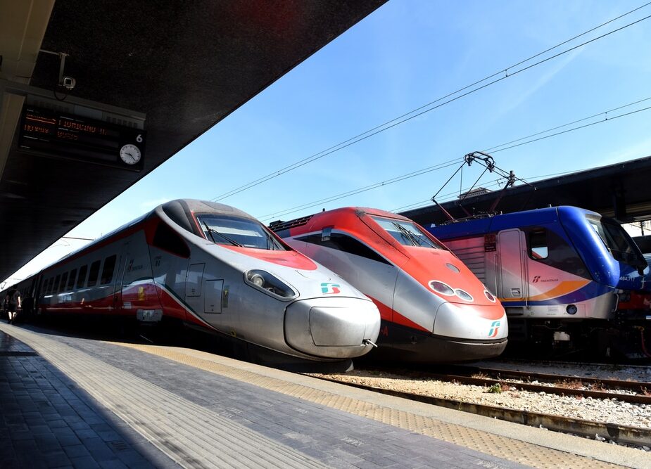 Treni fermi in stazione