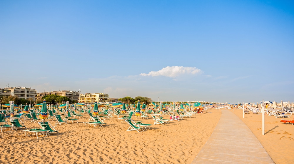 La spiaggia di Bibione