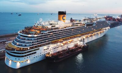 Una delle navi di Costa Crociere