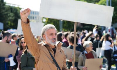 Manifestanti in piazza