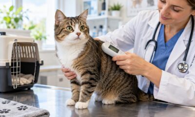 Gatto dal veterinario