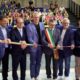 Il taglio del nastro della rinnovata palestra a Talmassons alla presenza del vicegovernatore Mario Anzil