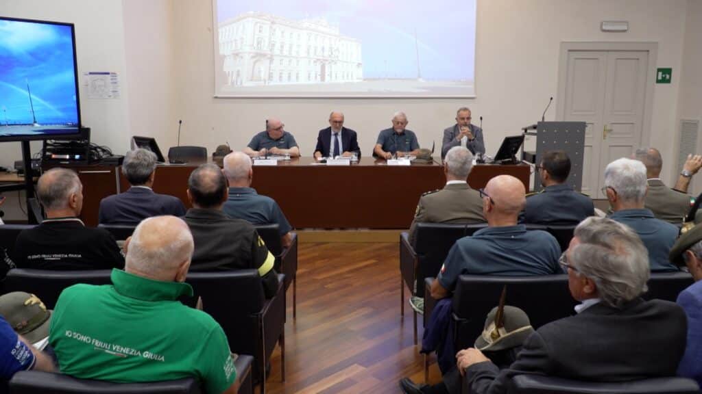 La presentazione del libro su terremoto del '76 e Penne nere curato dall'Ana nel Palazzo della Regione