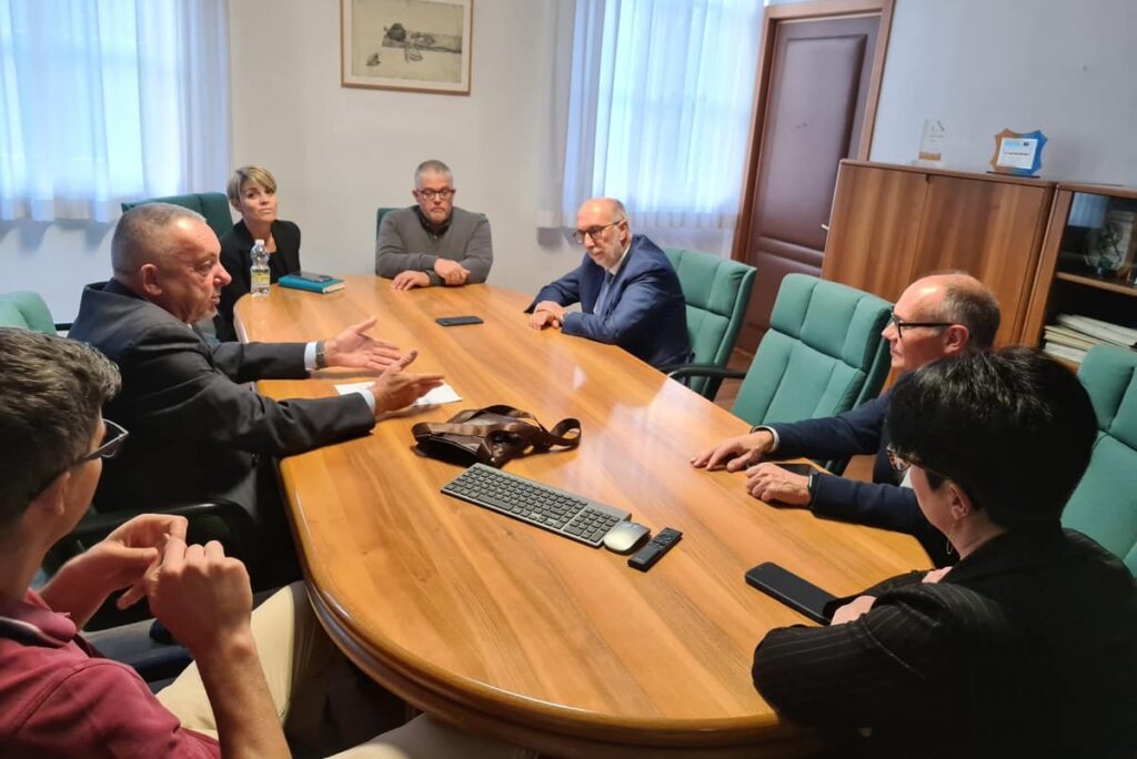 L'incontro dell'assessore Riccardi con il sindaco e la Giunta comunale di Cordovado