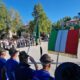 L'esecuzione dell'Inno di Mameli durante la cerimonia