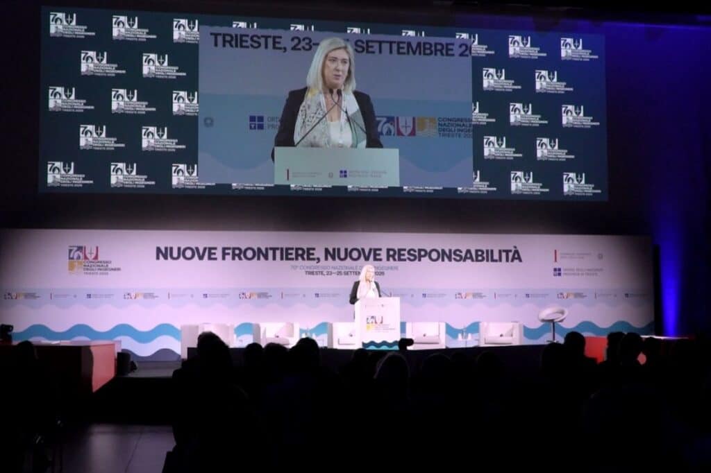 L'intervento dell'assessore Amirante in apertura del 70° Congresso nazionale degli ingegneri