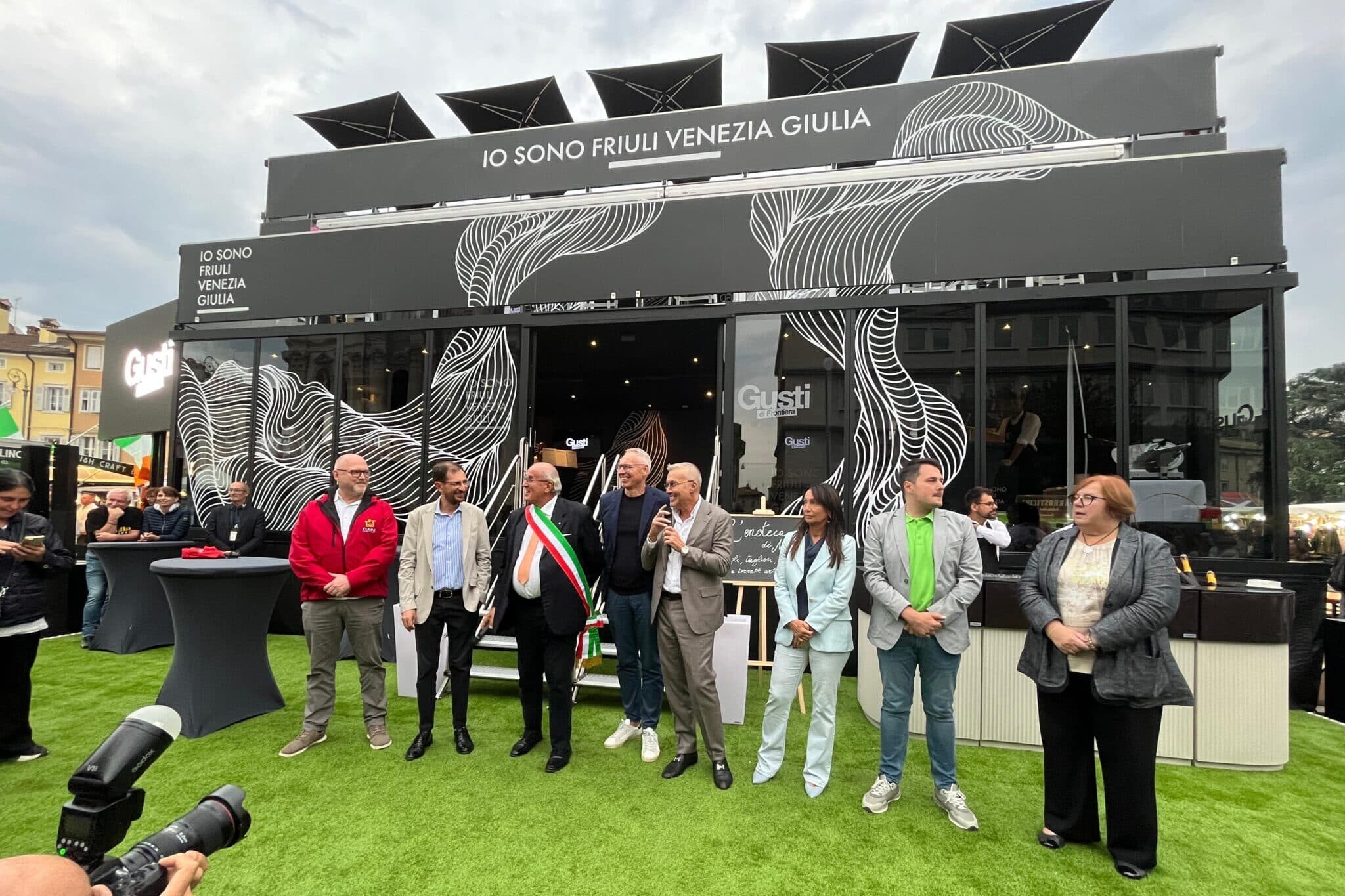 L'inaugurazione della 21ª edizione di Gusti di Frontiera a Gorizia