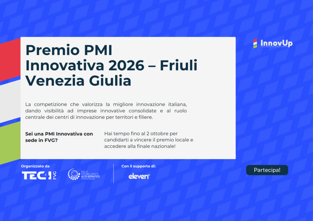 Locandina Premio PMI Innovativa FVG