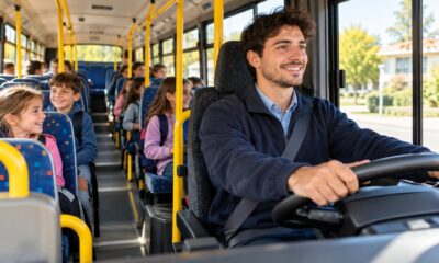 Autista di scuolabus