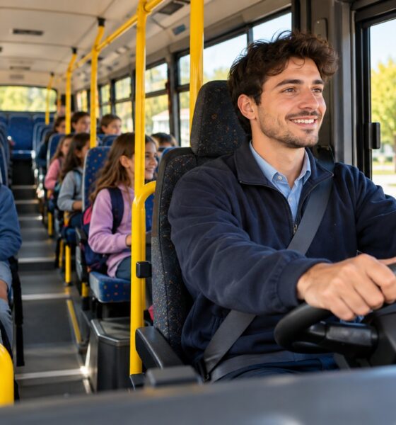 Autista di scuolabus