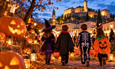 Bambini ad Halloween