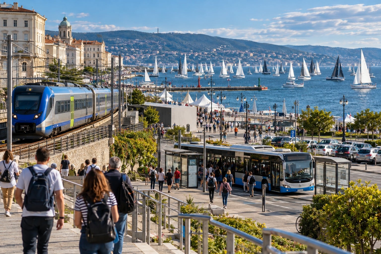 Barcolana 58, come arrivare a Trieste