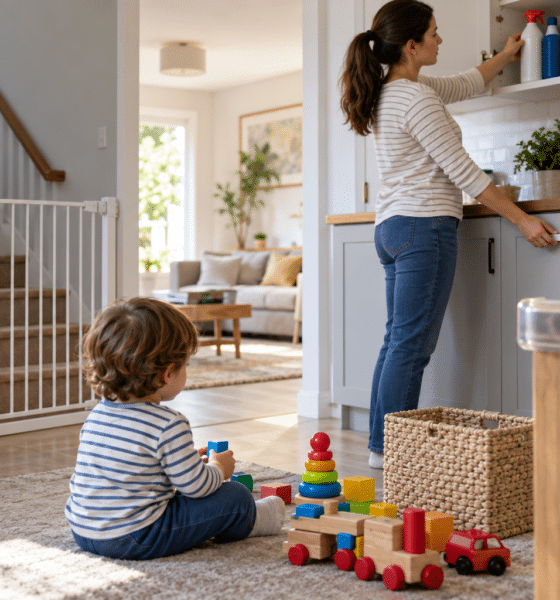 Bimbi sicuri, prevenzione degli incidenti domestici