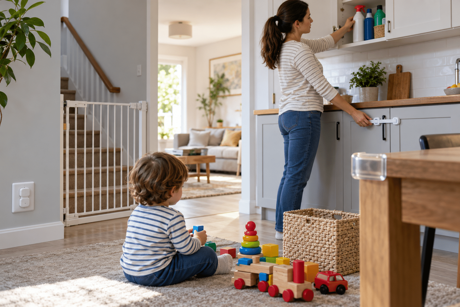 Bimbi sicuri, prevenzione degli incidenti domestici