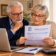 Coppia di pensionati controlla il cedolino