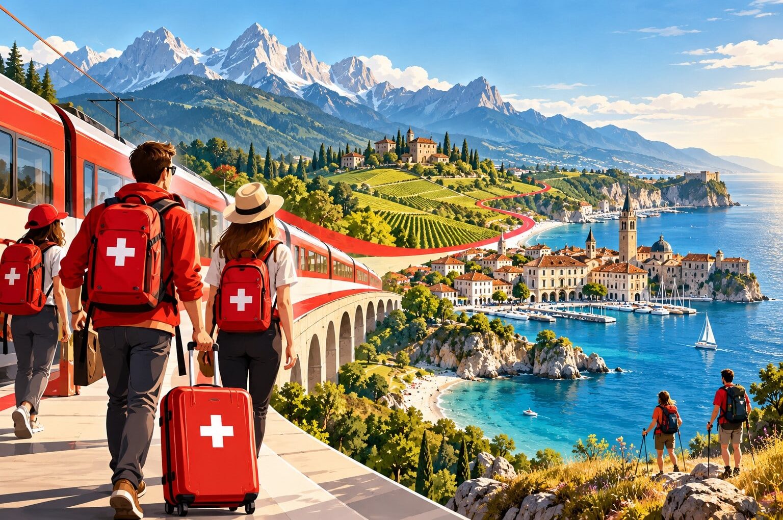 Cresce il turismo in FVG dalla Svizzera