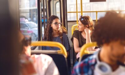 Studentesse sull'autobus