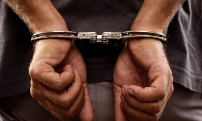Uomo in arresto