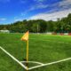 Campo da calcio in erba sintetica