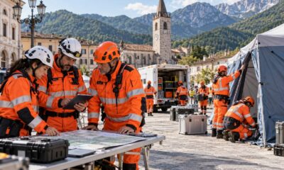 Esercitazione della protezione civile