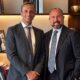 Il governatore Massimiliano Fedriga insieme al Console generale d’Italia a New York Giuseppe Pastorelli