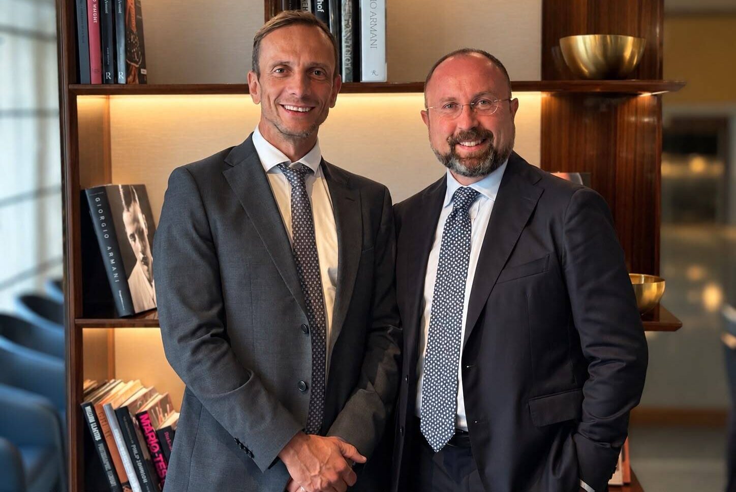 Il governatore Massimiliano Fedriga insieme al Console generale d’Italia a New York Giuseppe Pastorelli