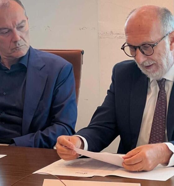 L'assessore Riccardi alla presentazione del progetto