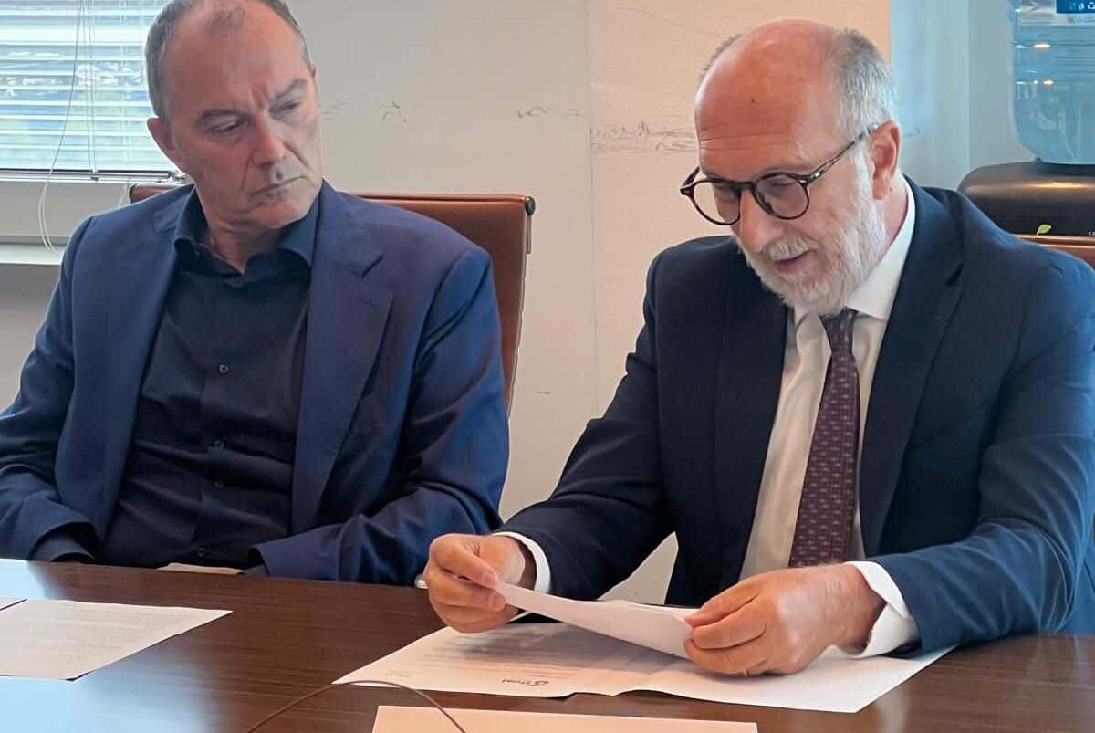 L'assessore Riccardi alla presentazione del progetto