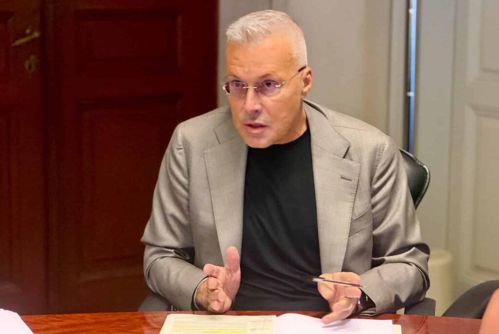 L'assessore Sergio Emidio Bini