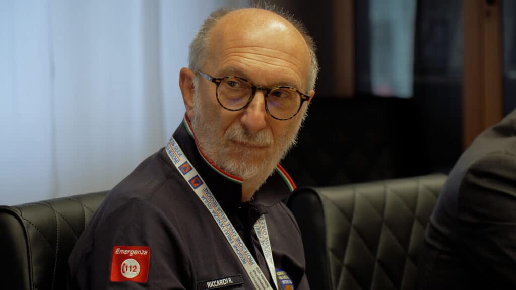 L'assessore regionale con delega alla Protezione civile Riccardo Riccardi