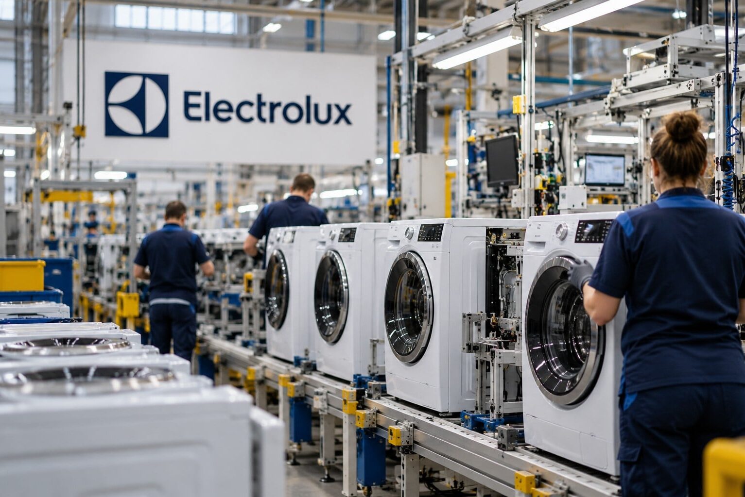 Linea produttiva Electrolux