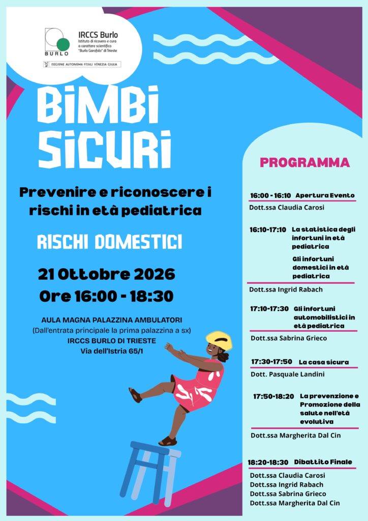 Locandina "Bimbi sicuri"