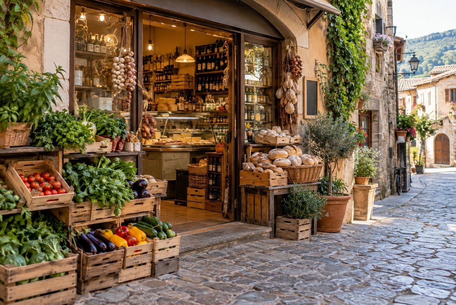 Negozio di alimentari di paese