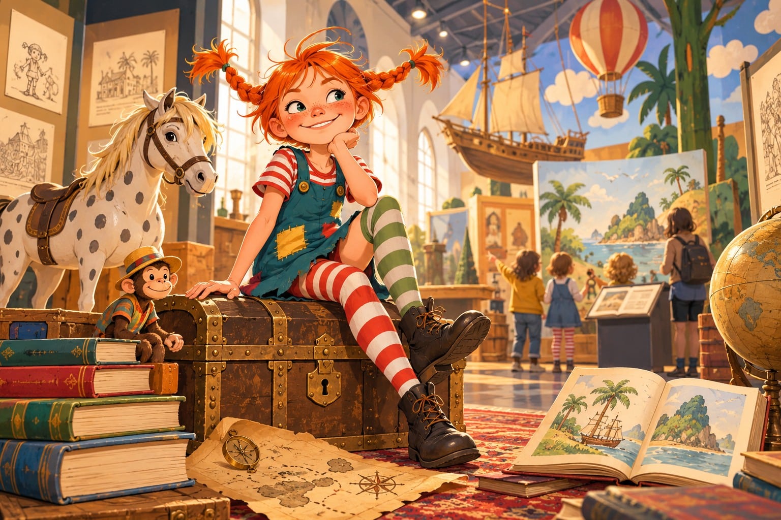 Pippi Calzelunghe arriva a Udine