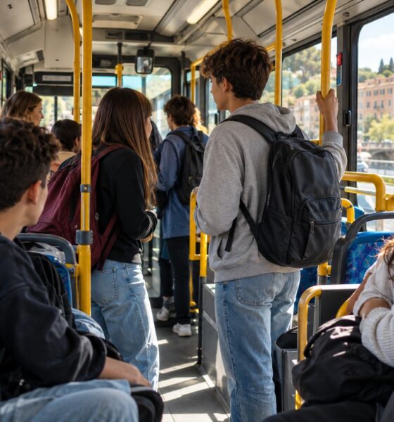 Studenti sull’autobus