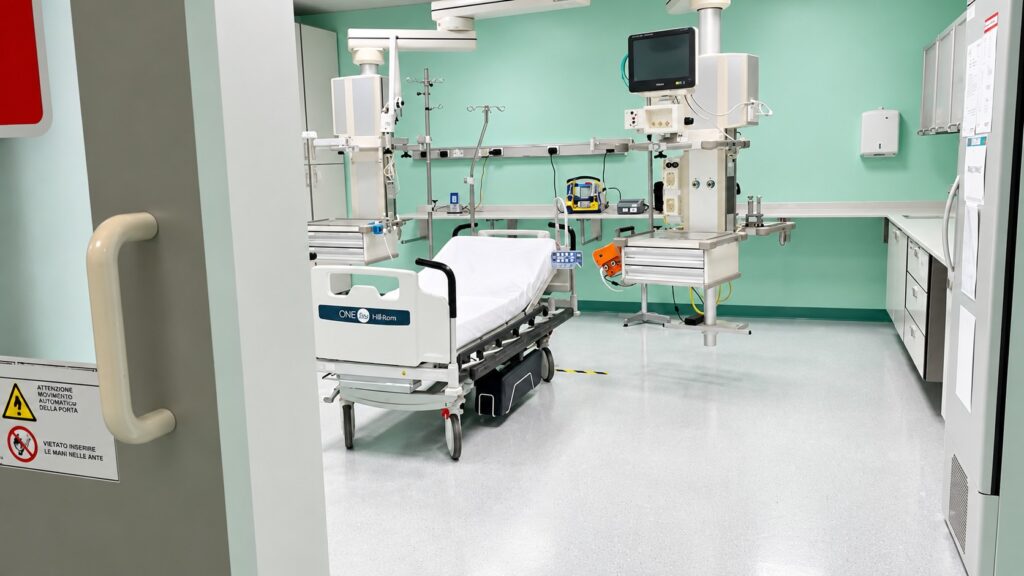 Una delle sale del pronto soccorso