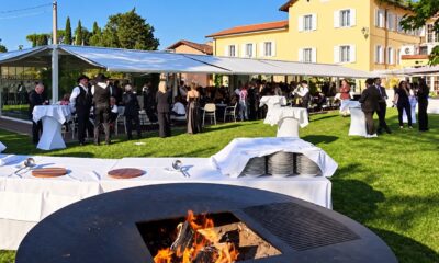L'inaugurazione della nuova country house a Villa Russiz