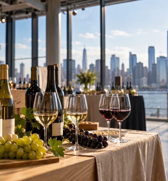 Vini con New York sullo sfondo